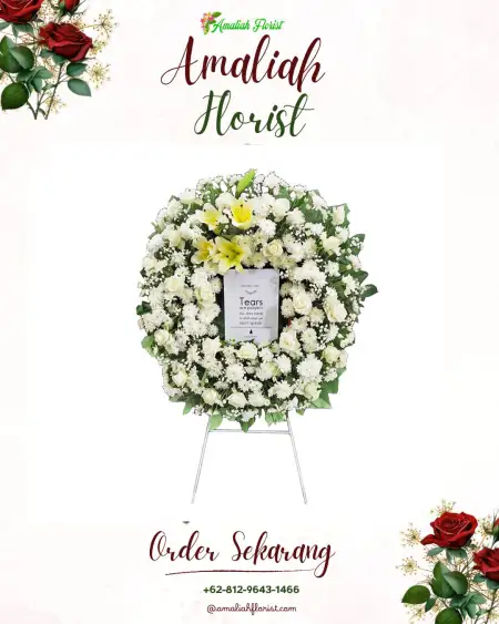 Krans Bunga Duka Gaden